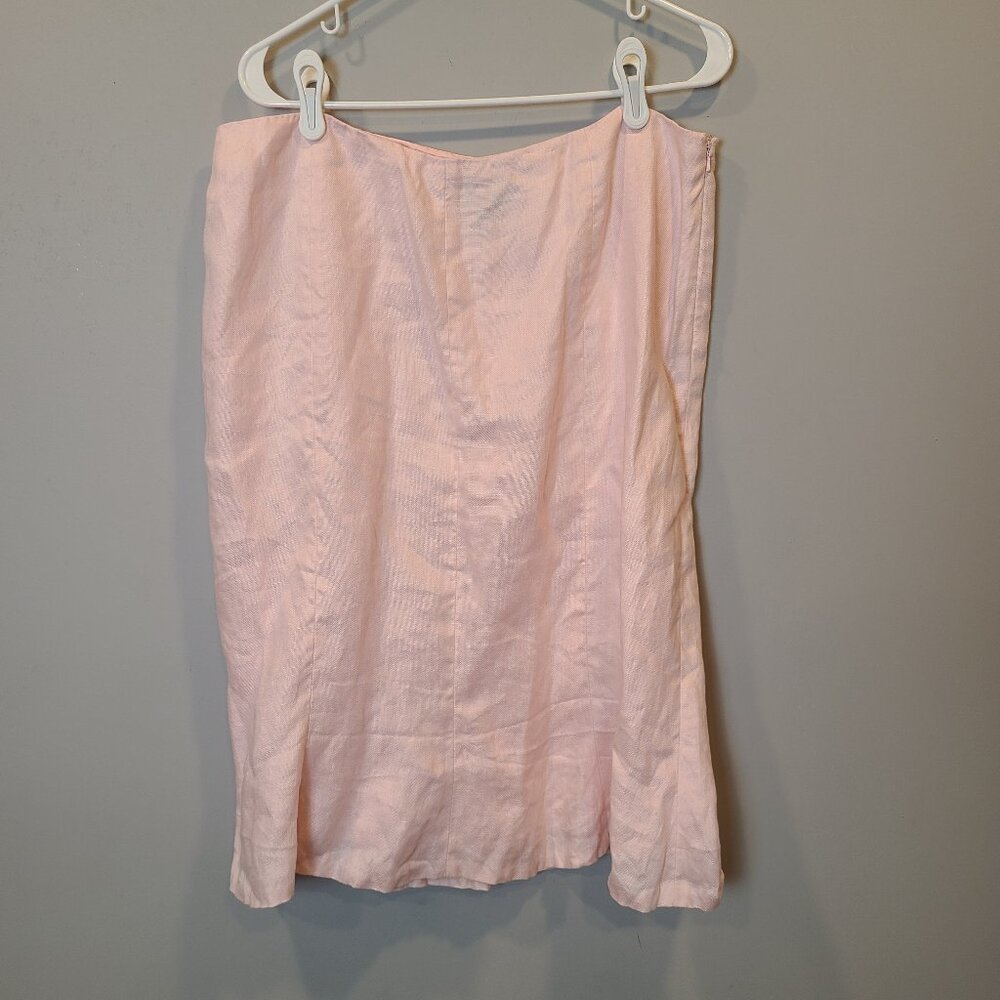 Lauren Ralph Lauren Light Pink Midi Skirt